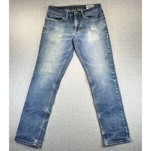 Buffalo David bitten Jackson X Men pants (32x32) blue jeans straight Stretch